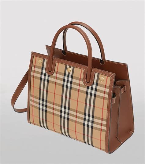 burberry vintage check shoulder bag|burberry small vintage check bag.